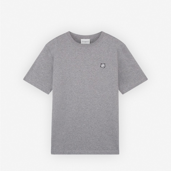 MAISON KITSUNE Other - Maison Kitsuné Bold Fox Head Patch Comfort Tee – Gray, Size M